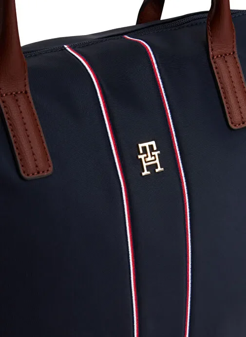 Tommy Hilfiger Popette Kurumsal Kadın Mavi Çanta AW0AW177060GY