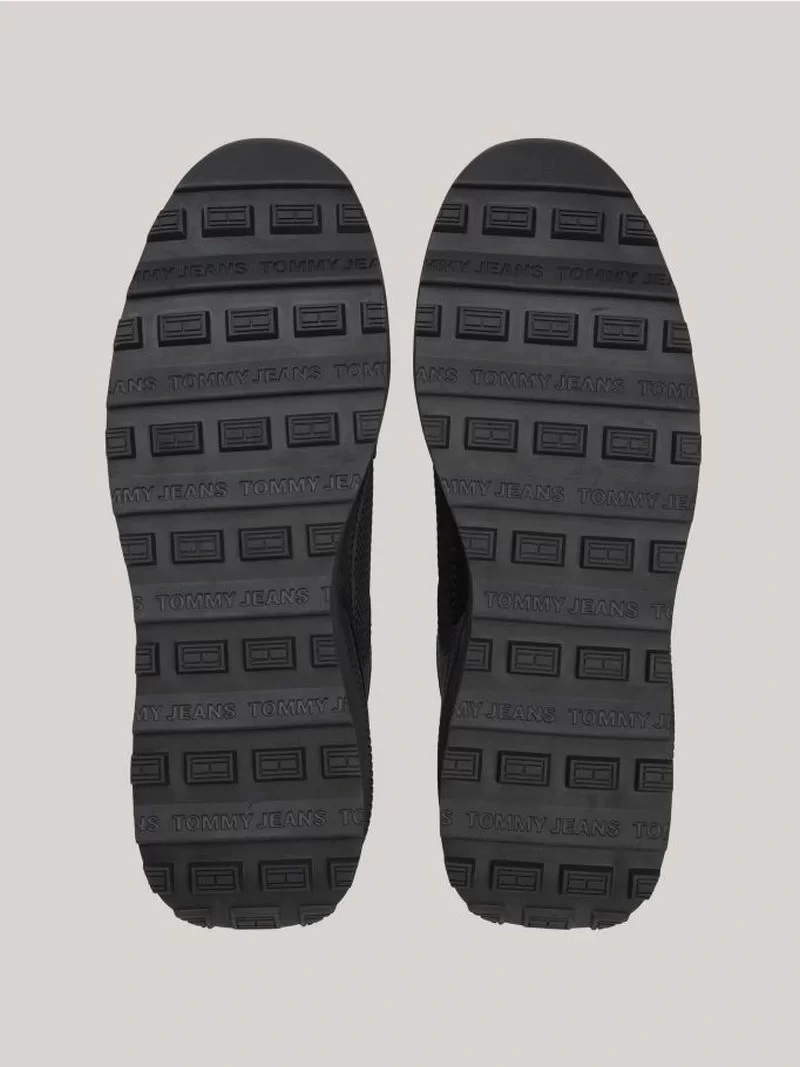 Tommy Hilfiger TJM TECHNICAL RUNNER ESS Erkek siyah Sneaker EM0EM01537BDS