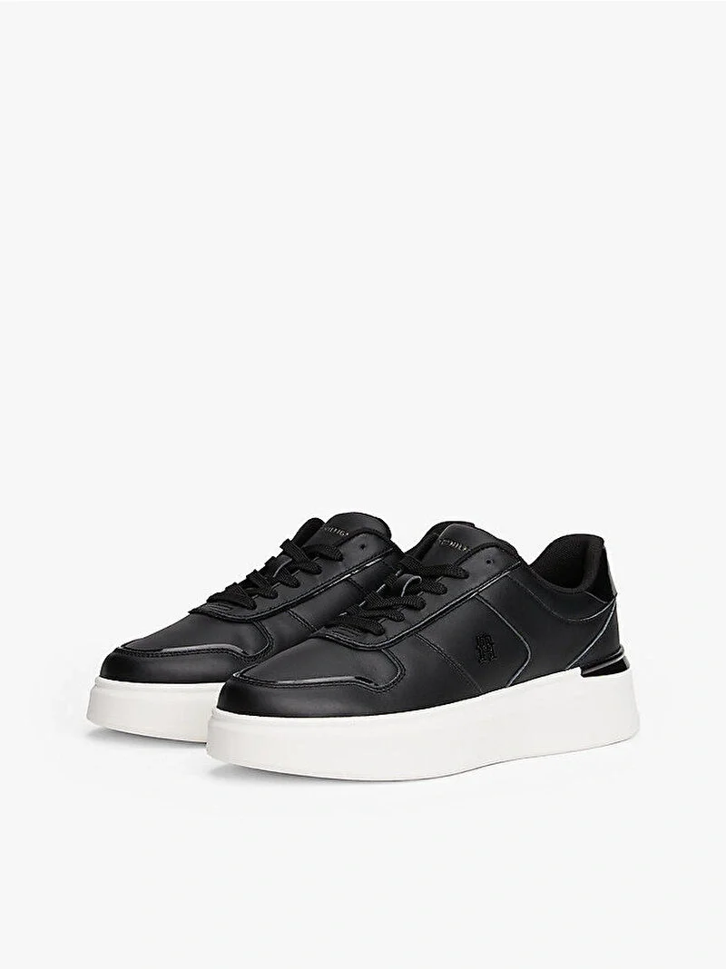 Tommy Hilfiger Rugán Platform Kadın Siyah Sneaker FW0FW08819BDS