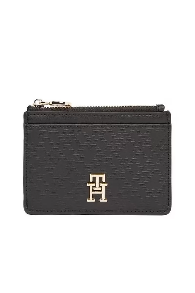 Tommy Hilfiger TH DISTINCT LONG CC HOLDER MONO Kadın  Cüzdan AW0AW17401BDS