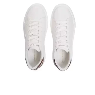 Tommy Hilfiger Şık Altın Rengi Platform Kadın Sneaker FW0FW08817YBR