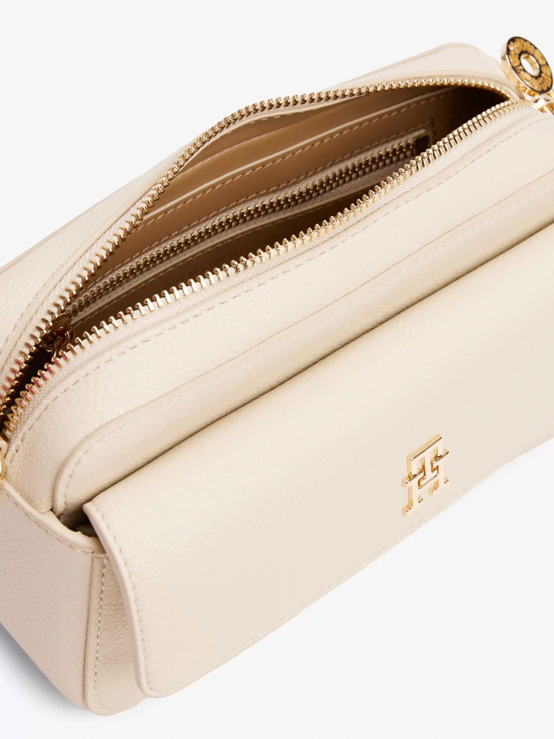 Tommy Hilfiger TH DISTINCT CAMERA BAG Kadın Bej Çanta AW0AW17455ACI