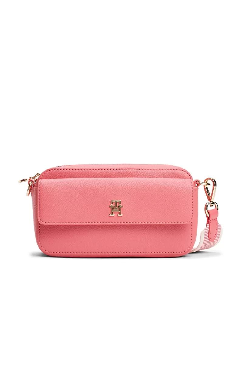 Tommy Hilfiger TH DISTINCT CAMERA BAG Kadın Pembe Çanta AW0AW17455TJH