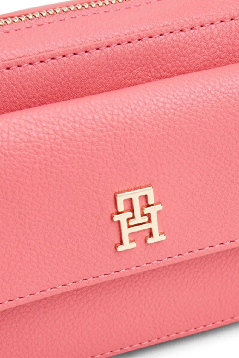Tommy Hilfiger TH DISTINCT CAMERA BAG Kadın Pembe Çanta AW0AW17455TJH
