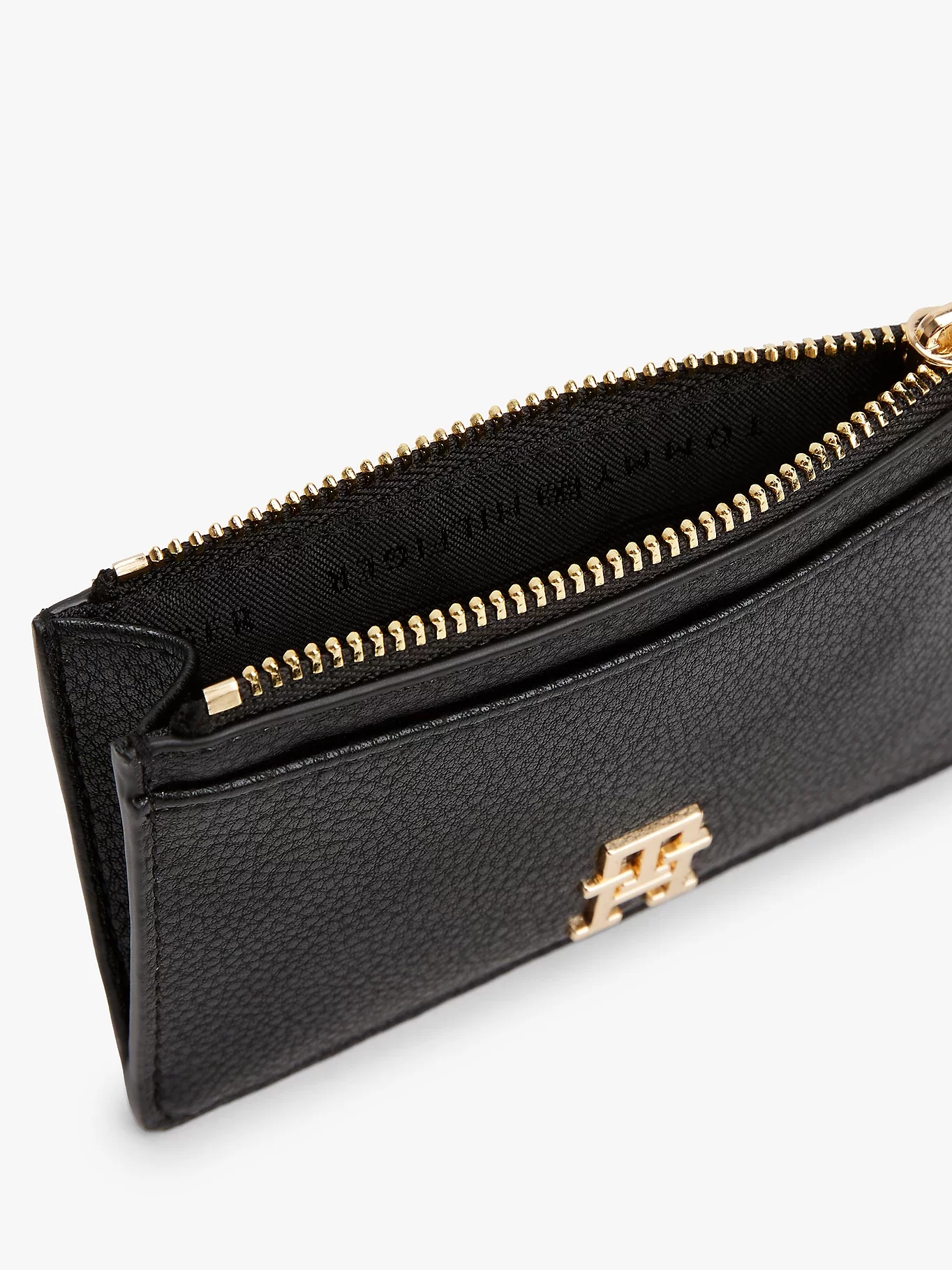 Tommy Hilfiger TH DISTINCT LONG CC HOLDER Kadın Siyah Kartlık AW0AW17481BDS