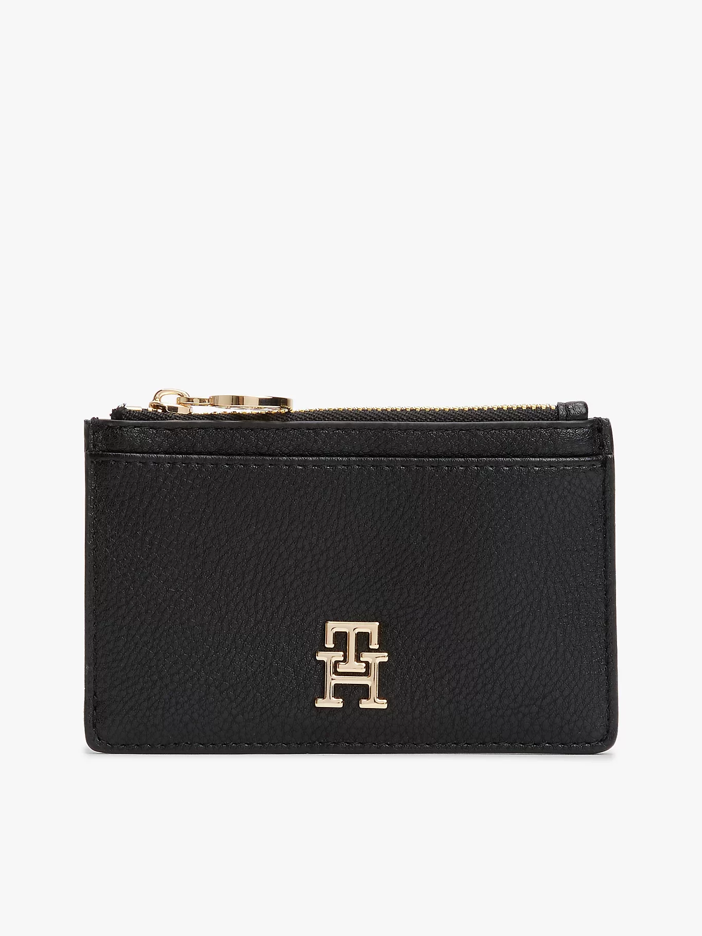 Tommy Hilfiger TH DISTINCT LONG CC HOLDER Kadın Siyah Kartlık AW0AW17481BDS