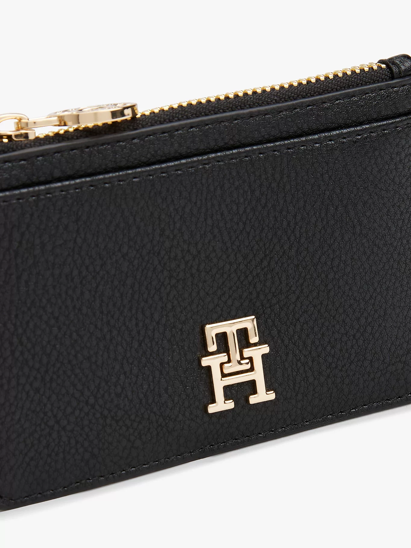 Tommy Hilfiger TH DISTINCT LONG CC HOLDER Kadın Siyah Kartlık AW0AW17481BDS