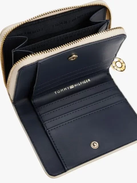 Tommy Hilfiger TH DISTINCT MED ZA Kadın Bej Cüzdan AW0AW17473ACI