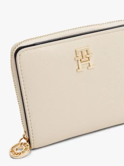 Tommy Hilfiger TH DISTINCT MED ZA Kadın Bej Cüzdan AW0AW17473ACI