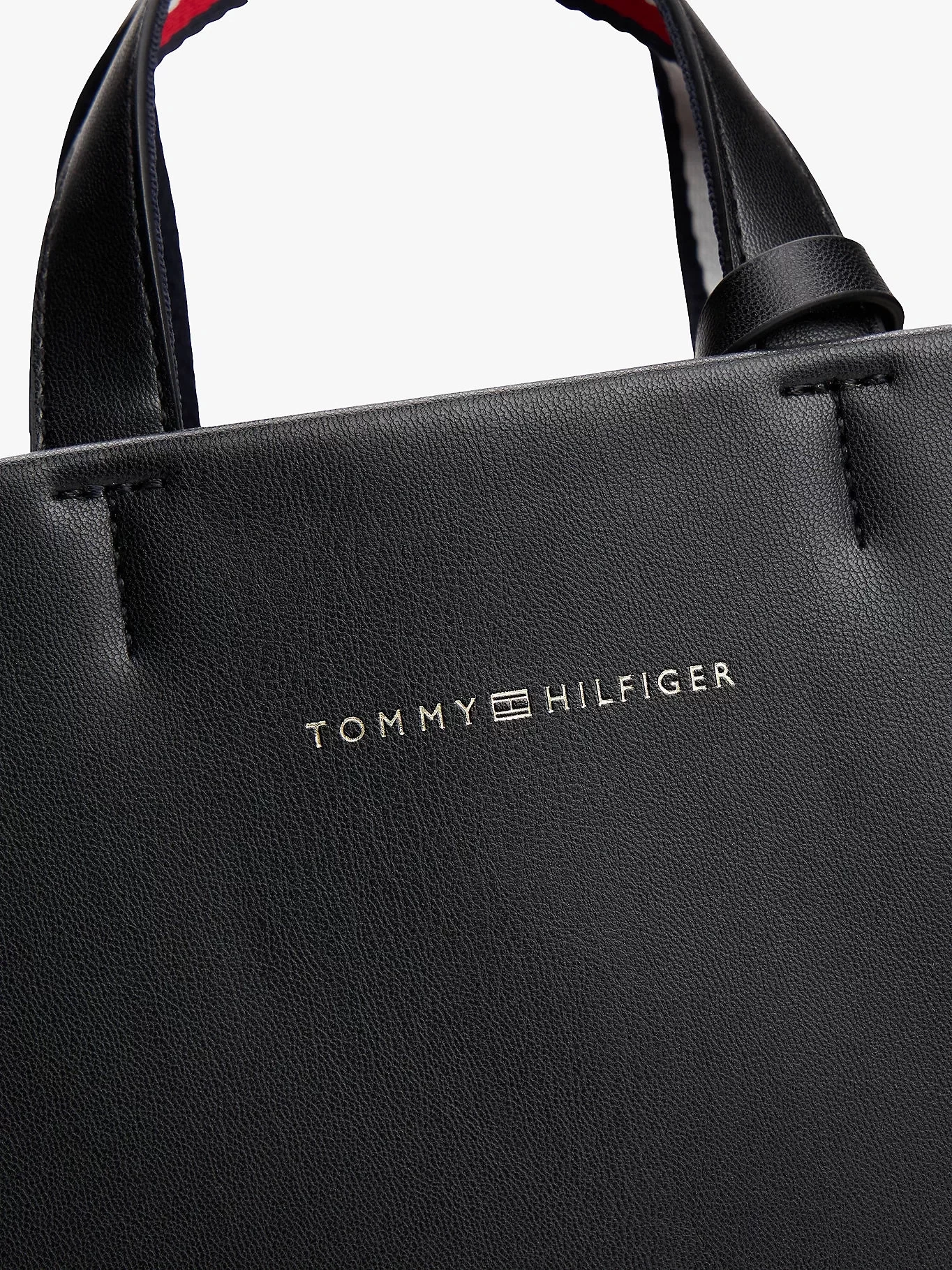 Tommy Hilfiger TH ESTABLISHED MED SHOPPER Kadın Siyah Çanta AW0AW17508BDS
