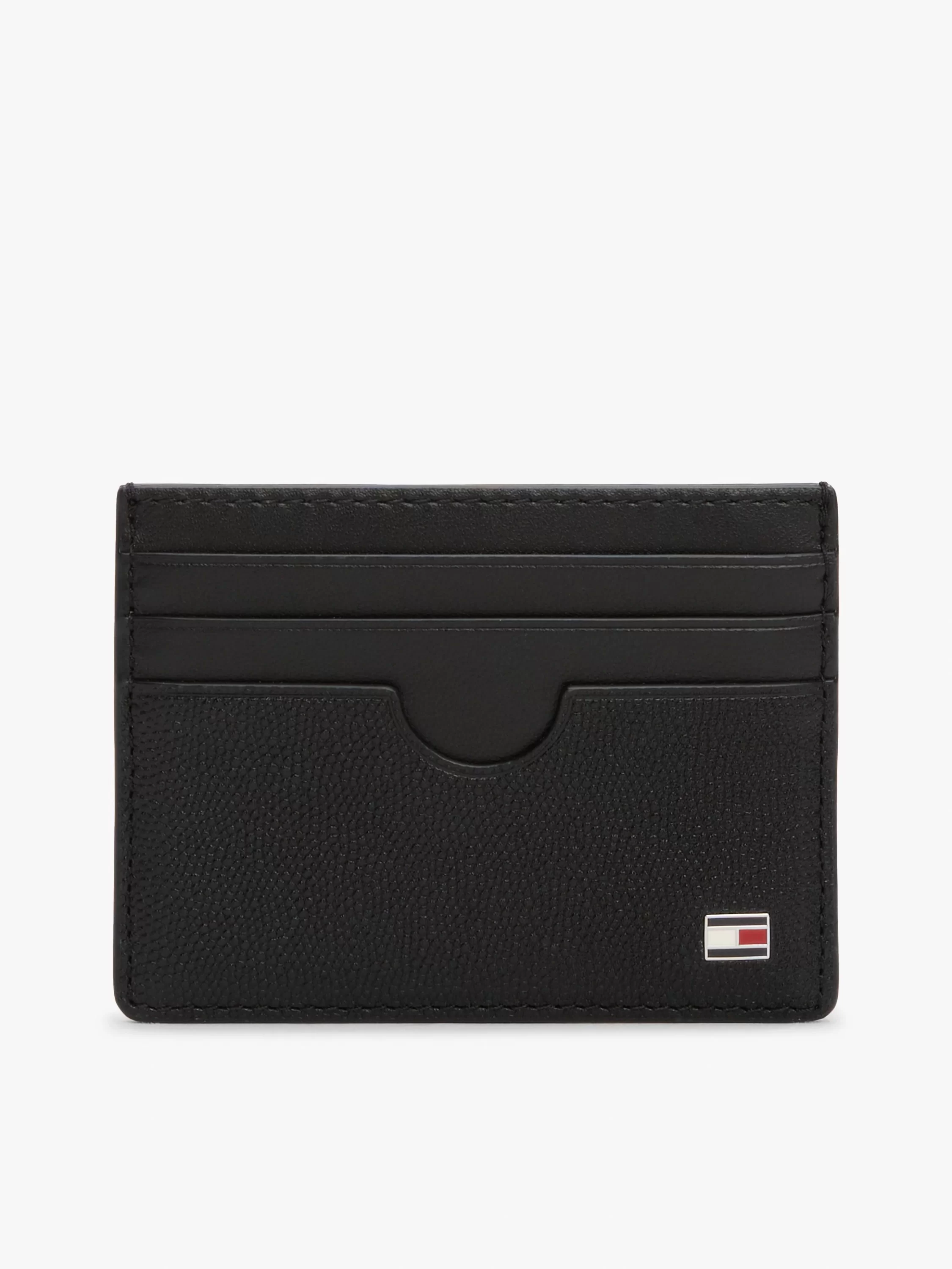 Tommy Hilfiger TH FLAG CC HOLDER Erkek Siyah Kartlık AM0AM13517BDS