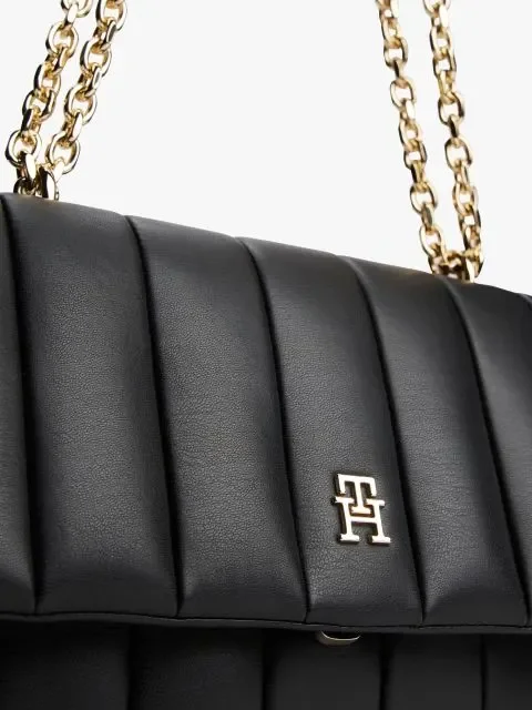 Tommy Hilfiger TH Grace Orta Boy Çapraz Askılı Kadın Çanta AW0AW17669BDS