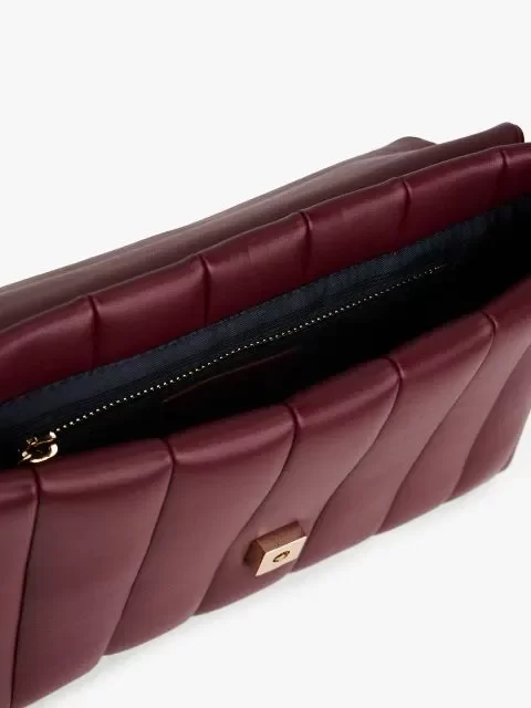 Tommy Hilfiger TH Grace Orta Boy Çapraz Askılı Kadın Mor Çanta AW0AW17669VLP