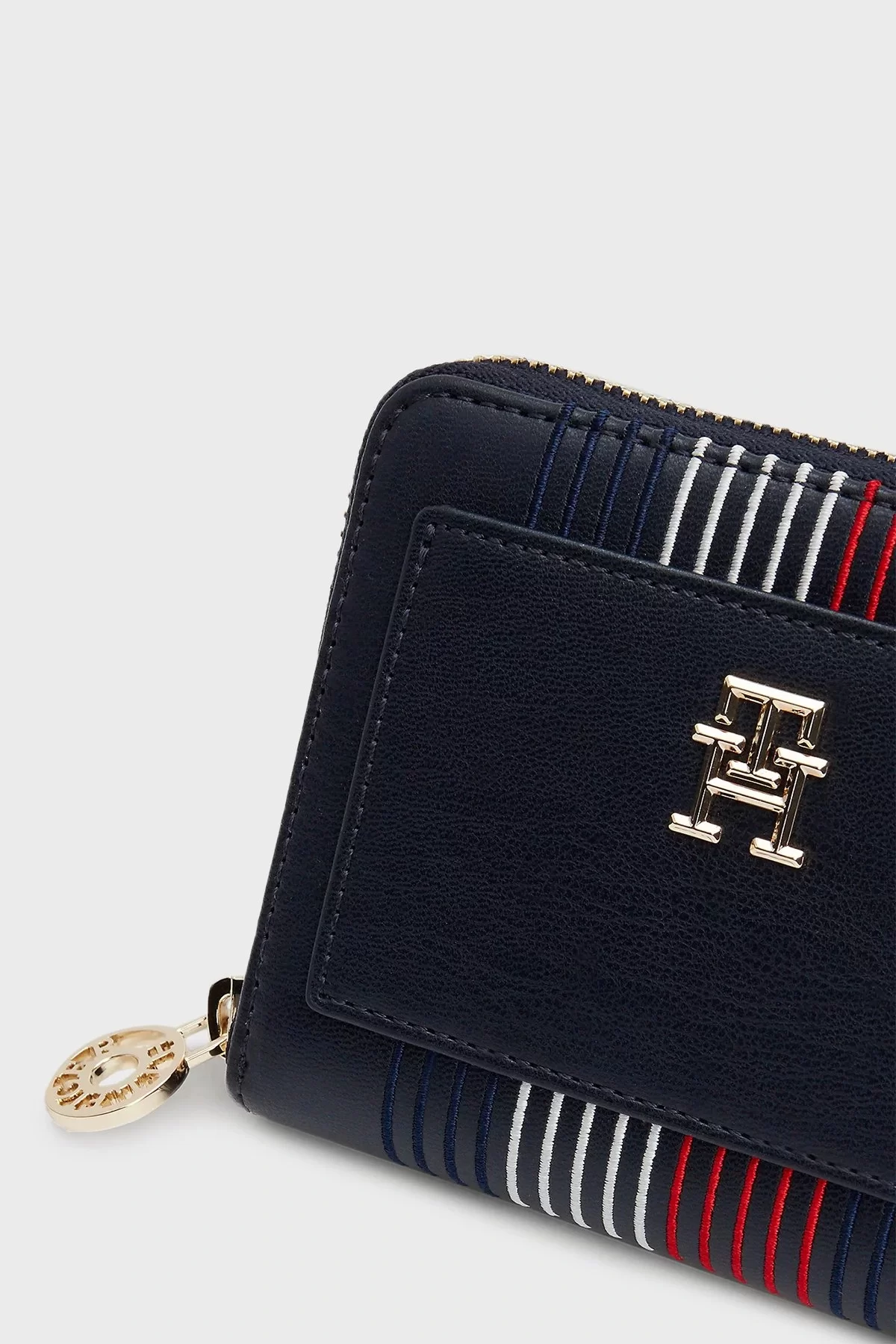Tommy Hilfiger TH Icon Üç Katlı Kadın Cüzdan AW0AW17737DW6