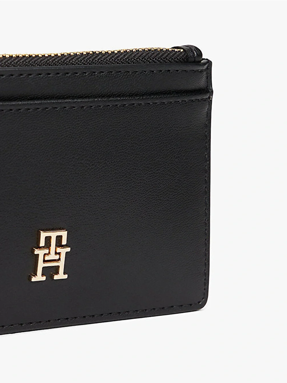 Tommy Hilfiger TH Icon Uzun Kredi Kadın Siyah Kartlık AW0AW17735BDS