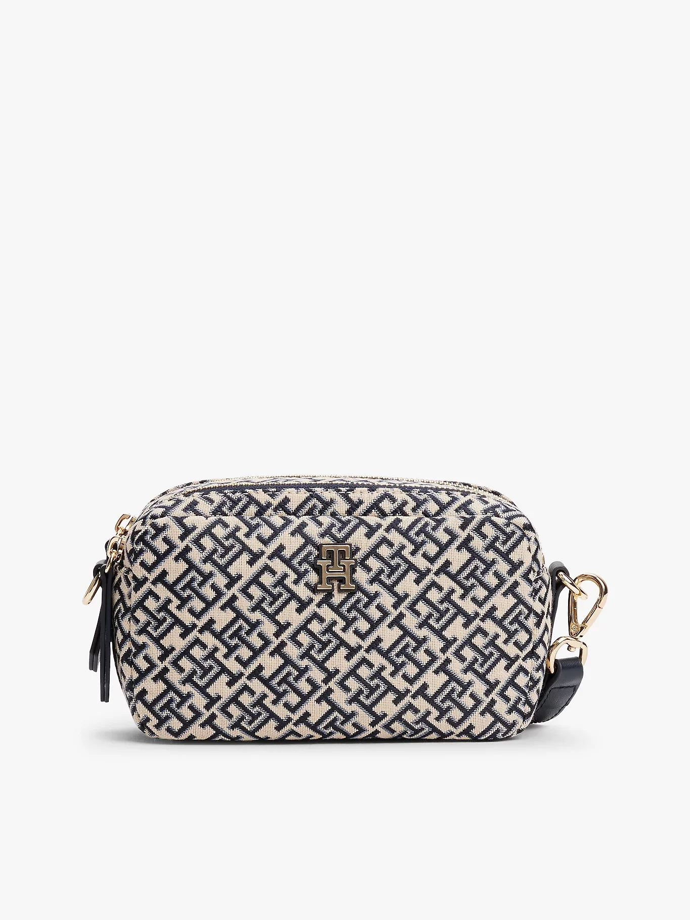 Tommy Hilfiger TH JACQUARD CAMERA BAG Kadın Mavi Çanta AW0AW17443DW6