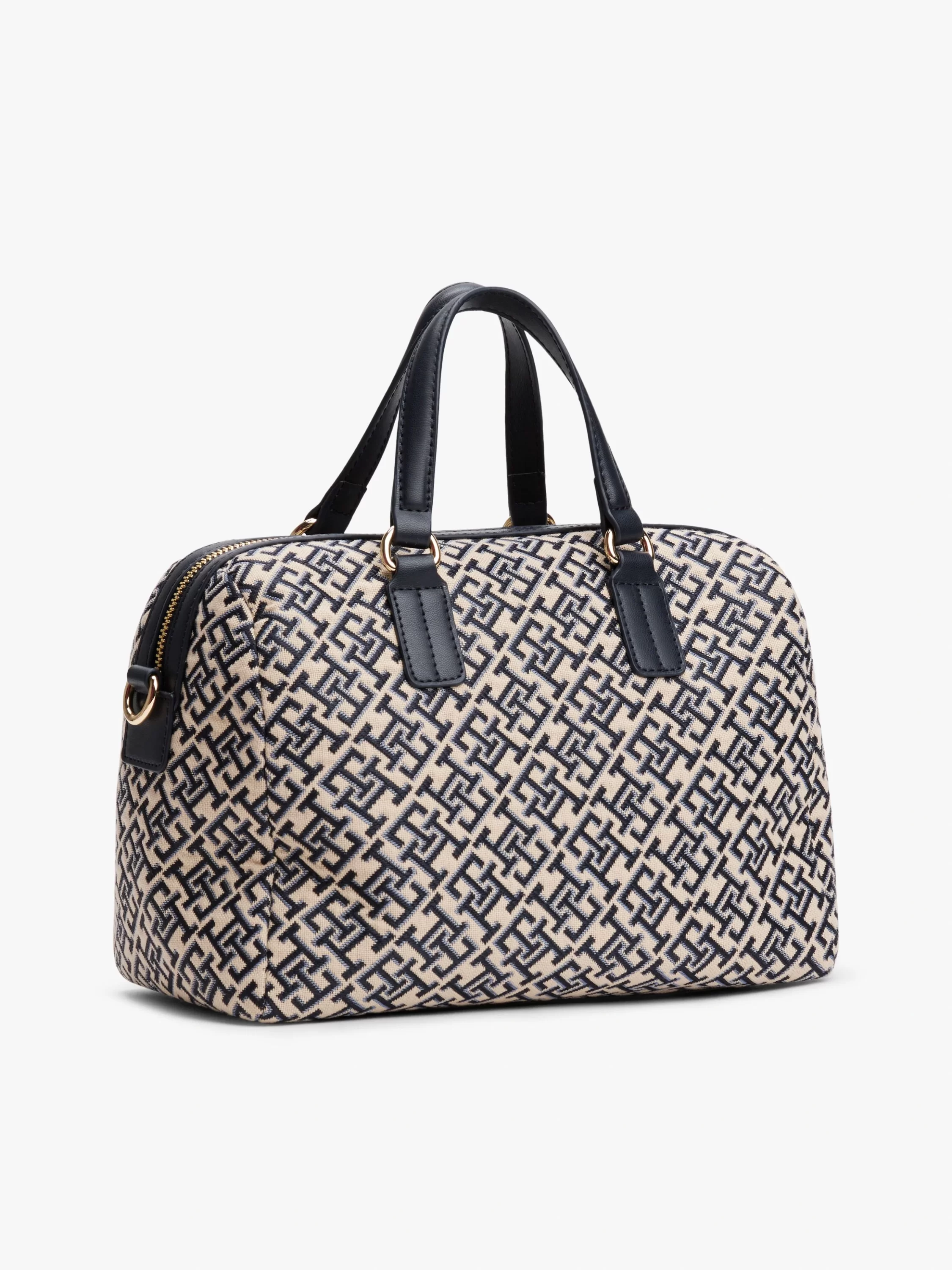Tommy Hilfiger TH JACQUARD MED DUFFLE Kadın Mavi Çanta AW0AW17633DW6