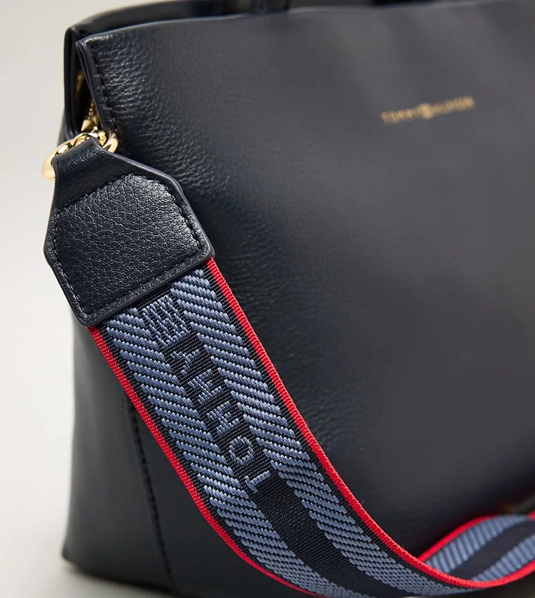 Tommy Hilfiger TH Logo Şeritli Mini Kadın Çanta AW0AW17694DW6