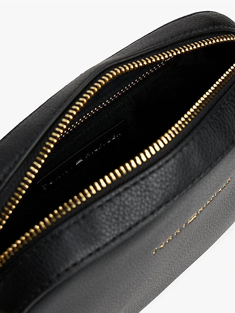 Tommy Hilfiger TH LOGOTAPE CAMERA BAG Kadın Siyah Çanta AW0AW17450BDS