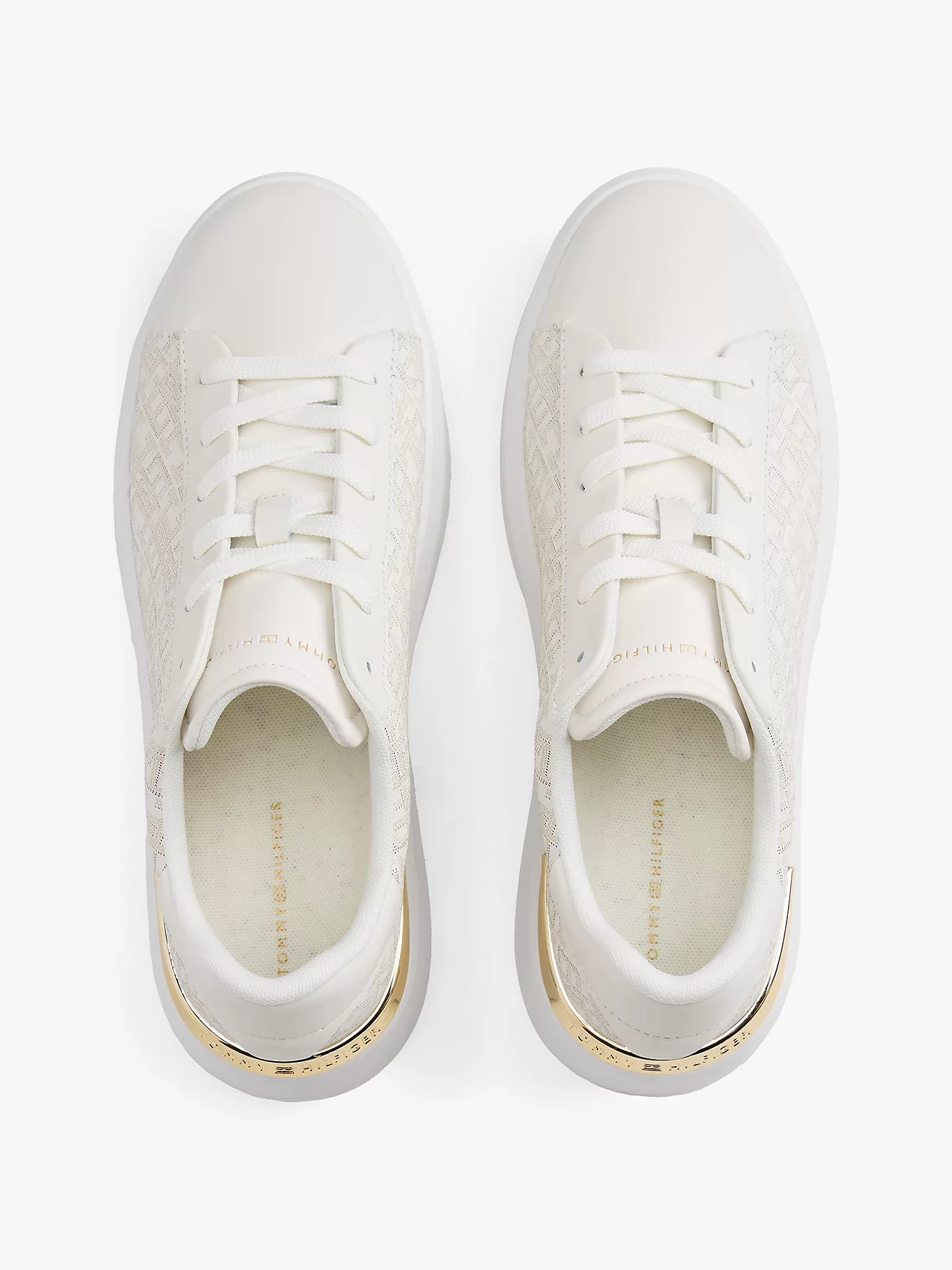 Tommy Hilfiger TH Monogram Platform Kadın Sneaker FW0FW09155YA8