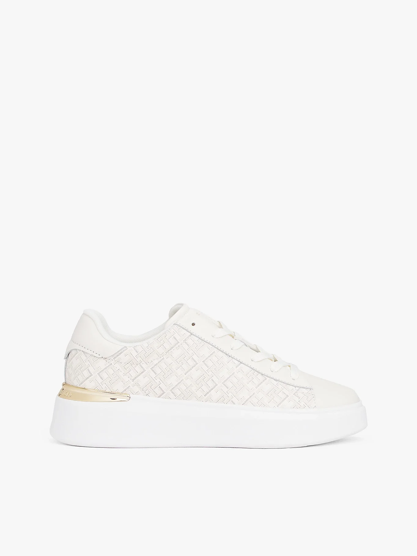 Tommy Hilfiger TH Monogram Platform Kadın Sneaker FW0FW09155YA8