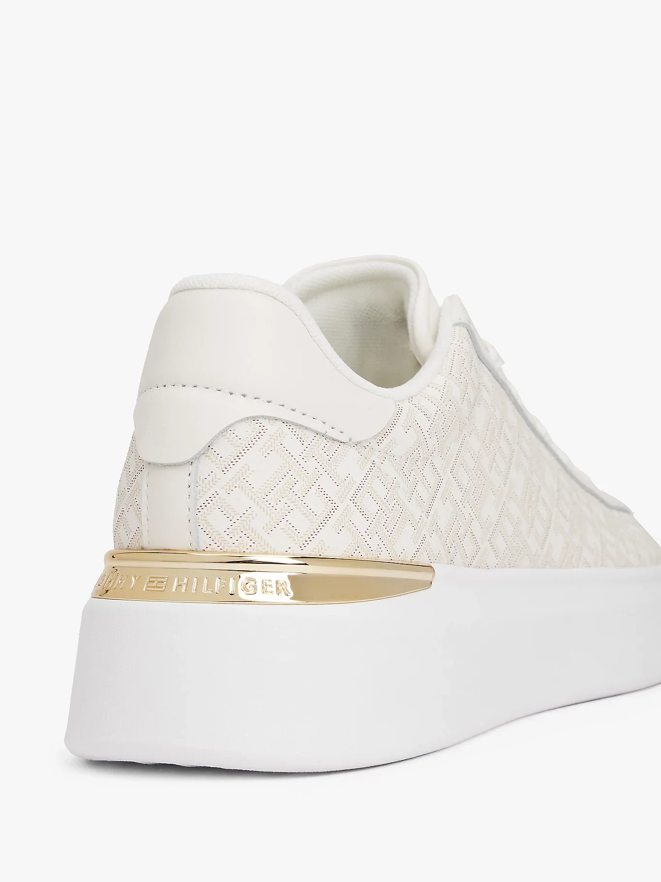 Tommy Hilfiger TH Monogram Platform Kadın Sneaker FW0FW09155YA8