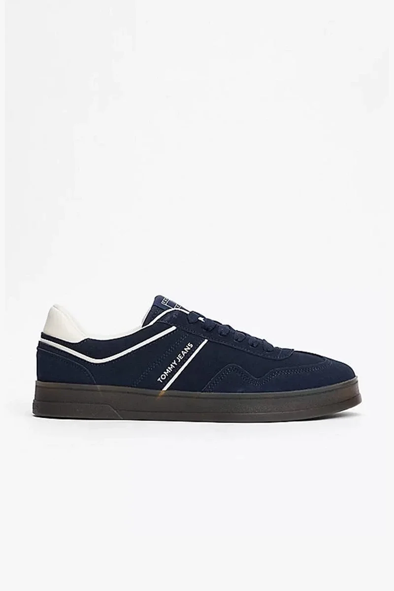 Tommy Hilfiger THE GREENWICH SUEDE Erkek lacivert Sneaker EM0EM01516C1G