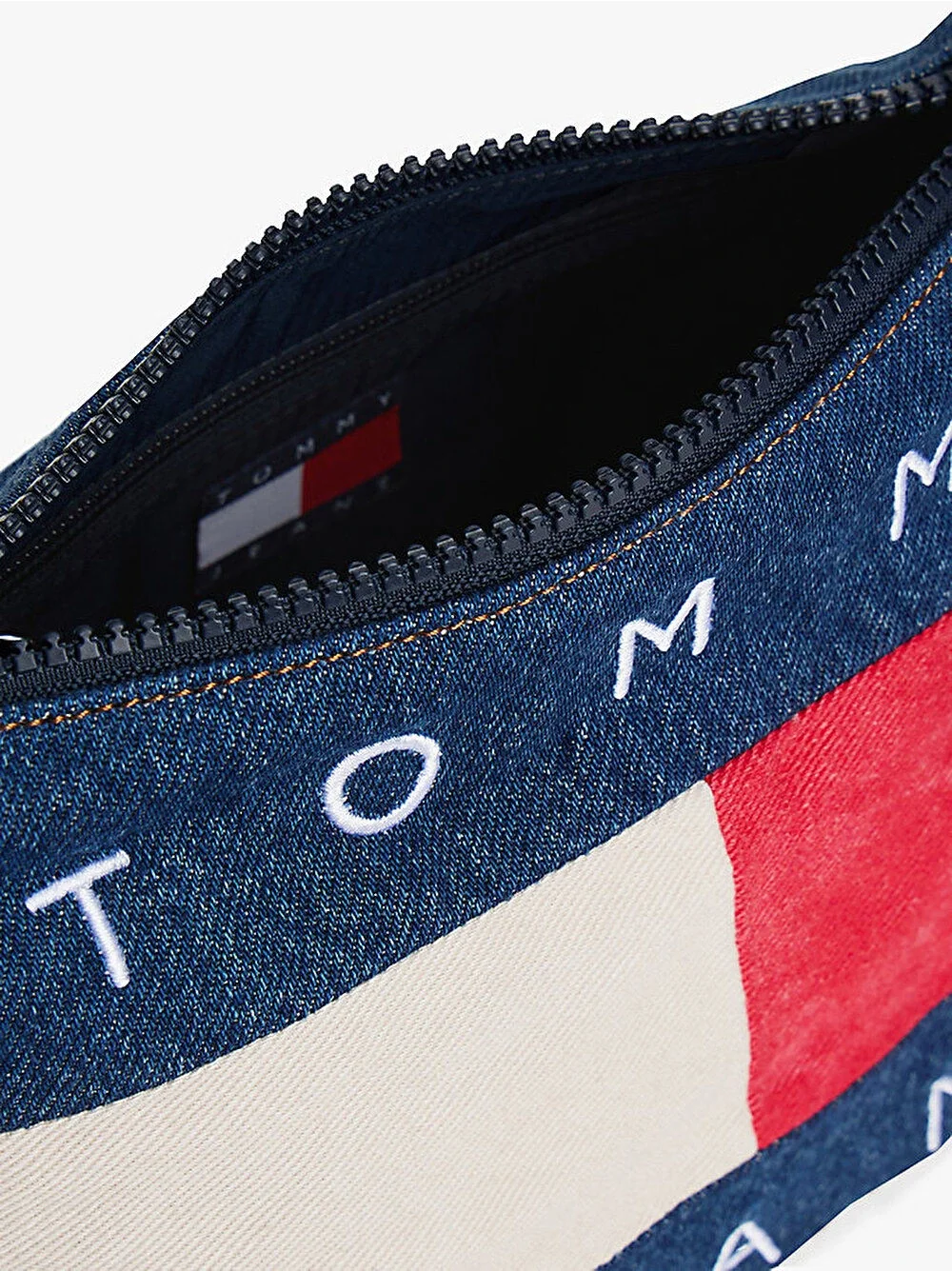 Tommy Hilfiger TJW Arşiv Denim Omuz Kadın Mavi Omuz Çantası AW0AW182131AF