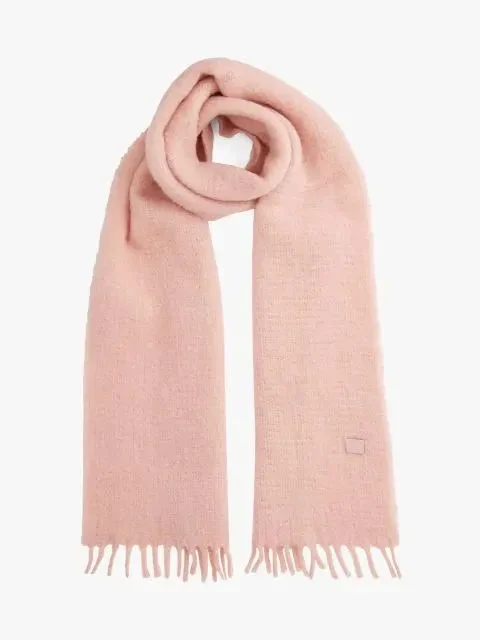 Tommy Hilfiger TJW Heritage Düz Renk Kadın Pembe Eşarp AW0AW17903TIO