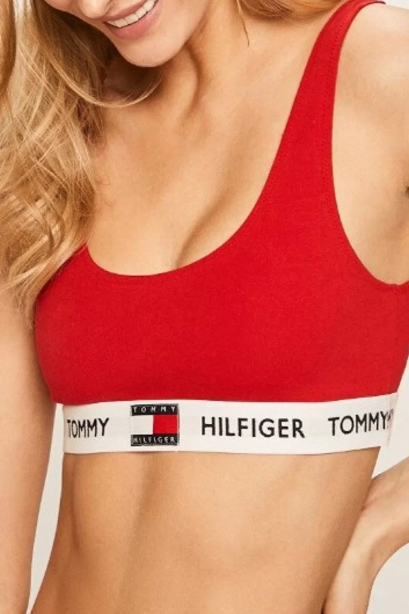 Tommy Hilfiger UNLINED BRALETTE (EXT. SIZE) Kadın  Büstiyer UW0UW05713XLG