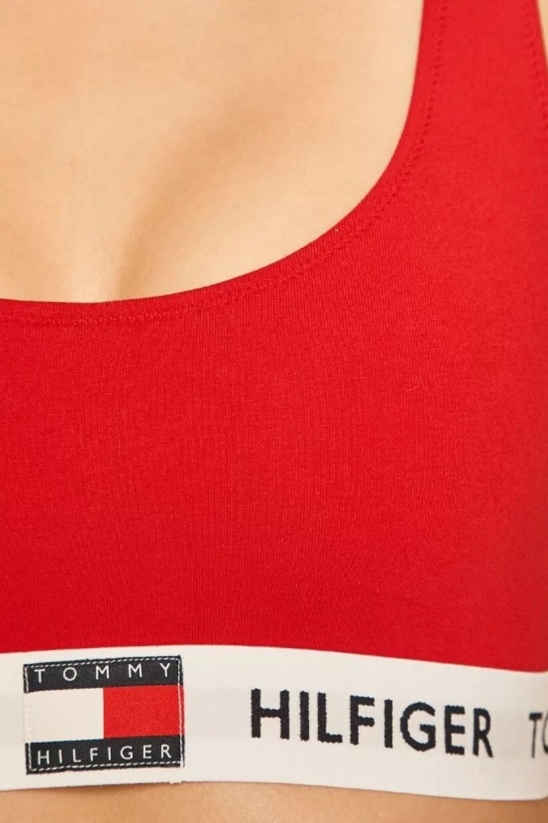 Tommy Hilfiger UNLINED BRALETTE (EXT. SIZE) Kadın  Büstiyer UW0UW05713XLG