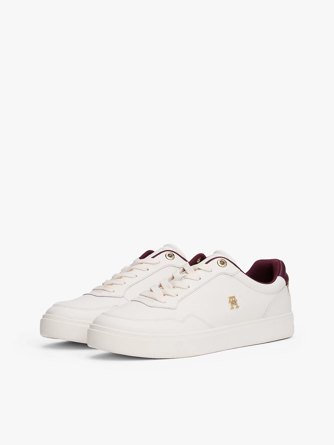 Tommy Hilfiger Yükseltilmiş Kort Stili Kadın Sneaker FW0FW08680YBH