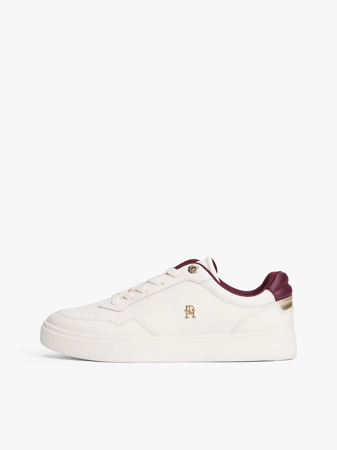 Tommy Hilfiger Yükseltilmiş Kort Stili Kadın Sneaker FW0FW08680YBH