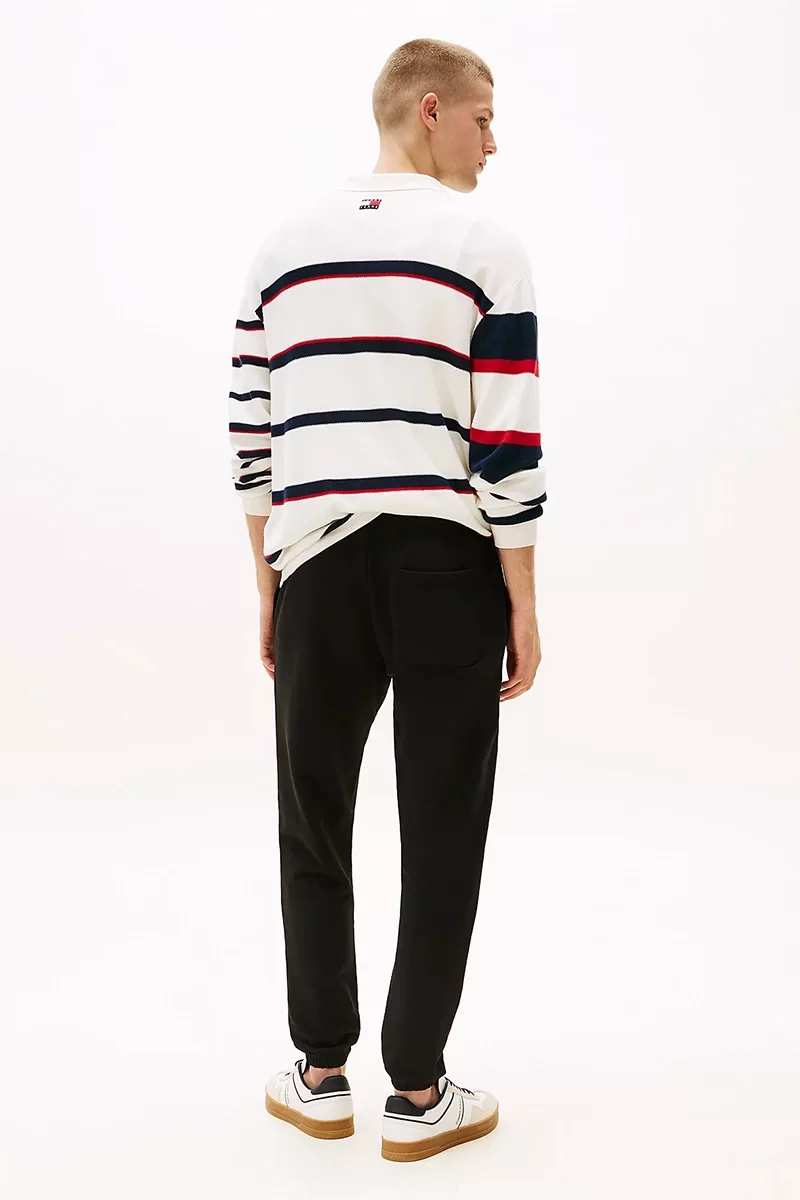 Tommy Jeans Dna Graphics Erkek Siyah Eşofman Altı  DM0DM22145BDS