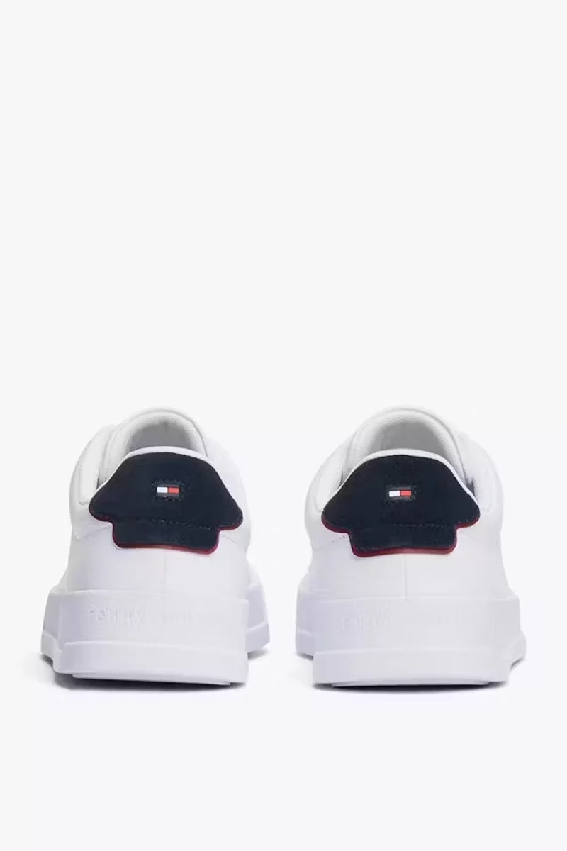 Tommy Hilfiger TH COURT LTH DETAIL ESS Erkek lacivert Sneaker FM0FM053670LD