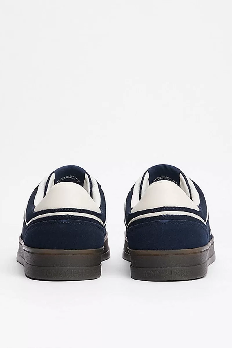Tommy Hilfiger Erkek Lacivert Greenwich Süet Sneaker