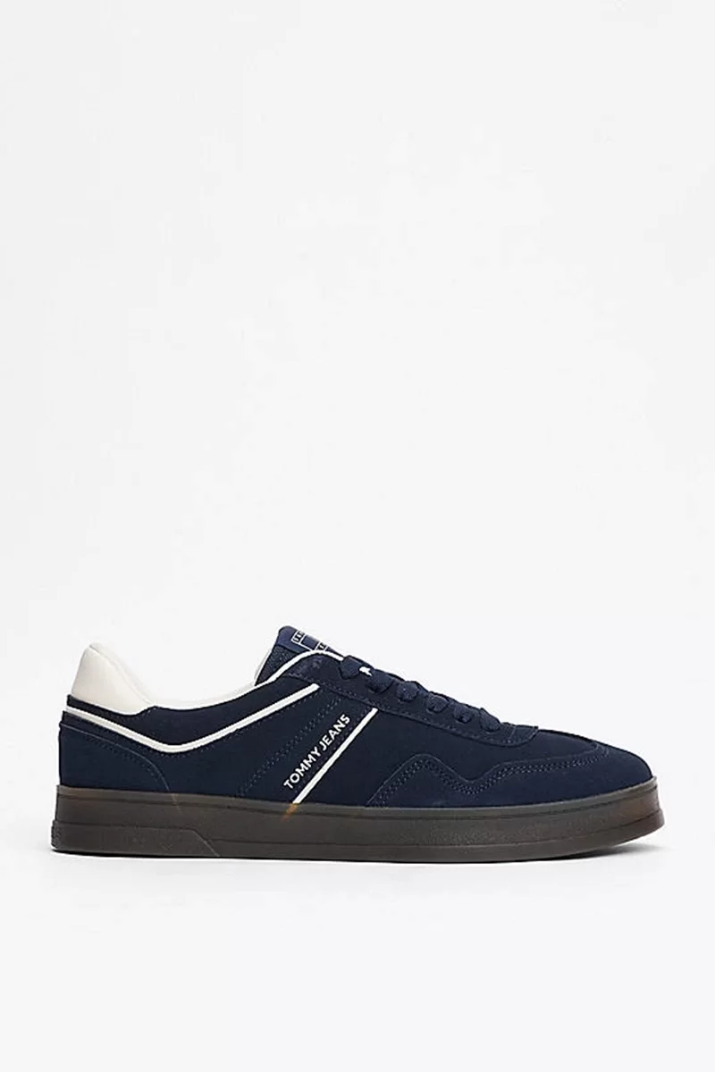 Tommy Hilfiger Erkek Lacivert Greenwich Süet Sneaker