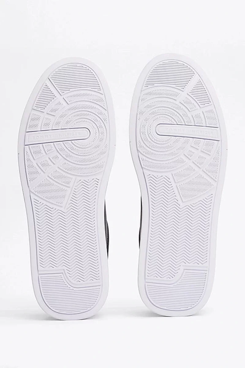 Tommy Hilfiger TH COURT LTH DETAIL ESS Erkek lacivert Sneaker FM0FM05367DW5