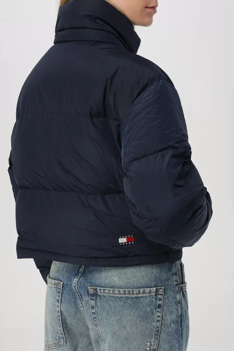 Tommy Jeans TJW CRP ALASKA PUFFER Kadın MAVİ Mont DW0DW18609C1G