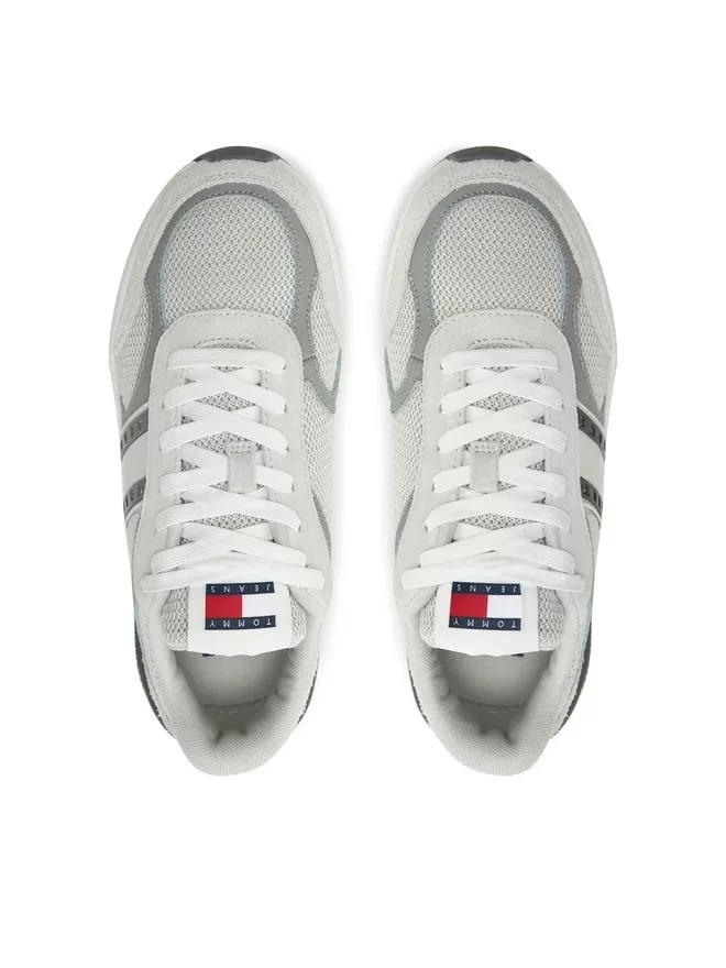 Tommy Hilfiger TJW TECH RUNNER Kadın gri Sneaker EN0EN02705P06