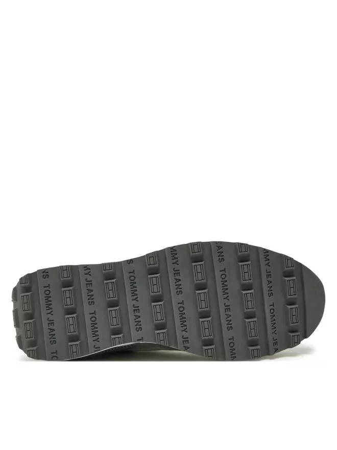 Tommy Hilfiger TJW TECH RUNNER Kadın gri Sneaker EN0EN02705P06