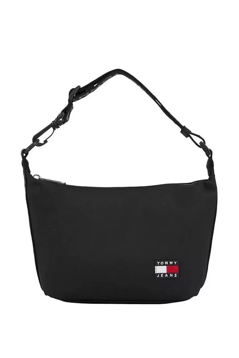 Tommy Hilfiger TJW ESS DAILY SHOULDER BAG Kadın SİYAH Omuz Çantası AW0AW17287BDS