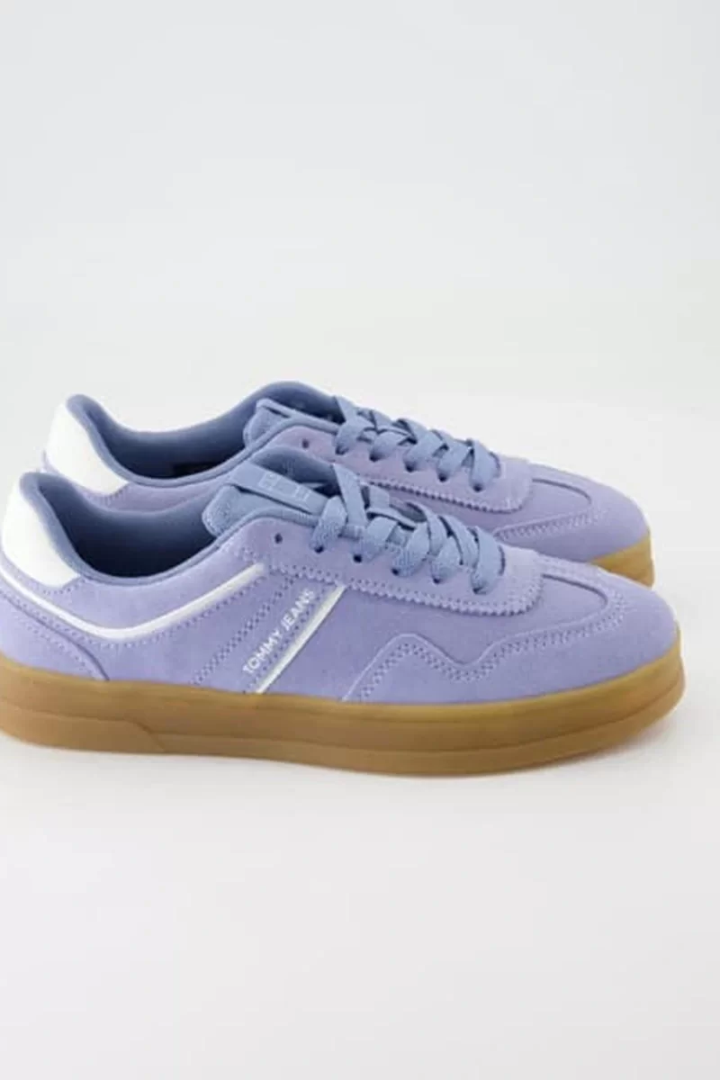 Tommy Hilfiger THE GREENWICH SUEDE Kadın mavi Sneaker EN0EN02696C33