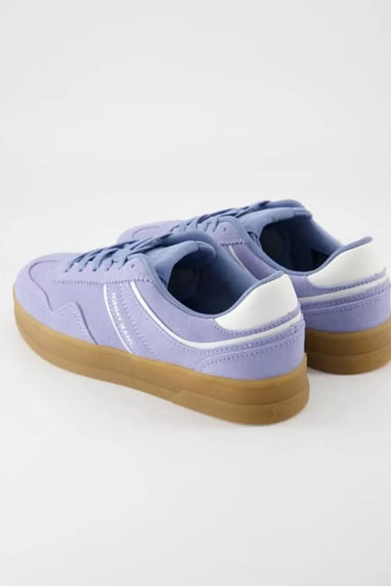 Tommy Hilfiger THE GREENWICH SUEDE Kadın mavi Sneaker EN0EN02696C33