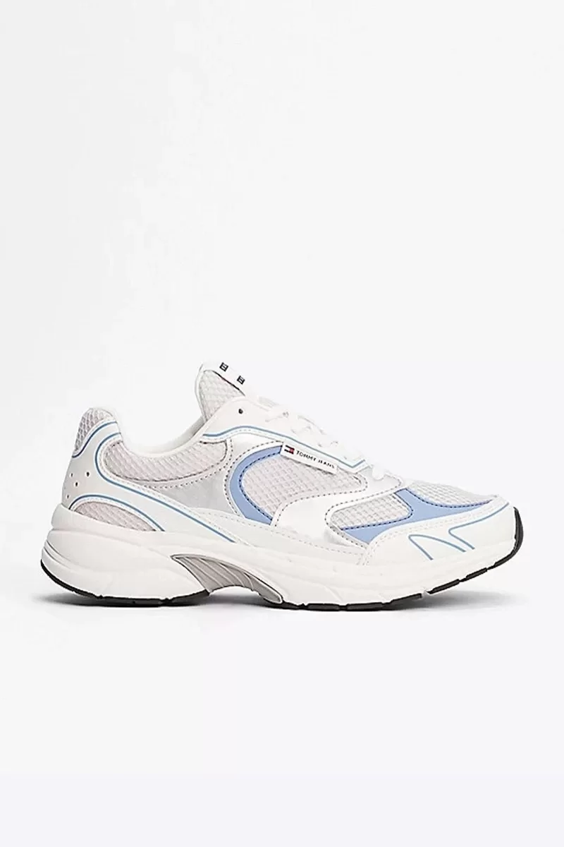Tommy Jeans THE CONEY METALLIC Kadın Metalik Gri Sneaker EN0EN02772C33