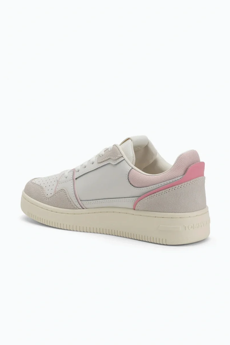 Tommy Hilfiger Kadın Retro Basketbol Beyaz Sneaker EN0EN0281802S