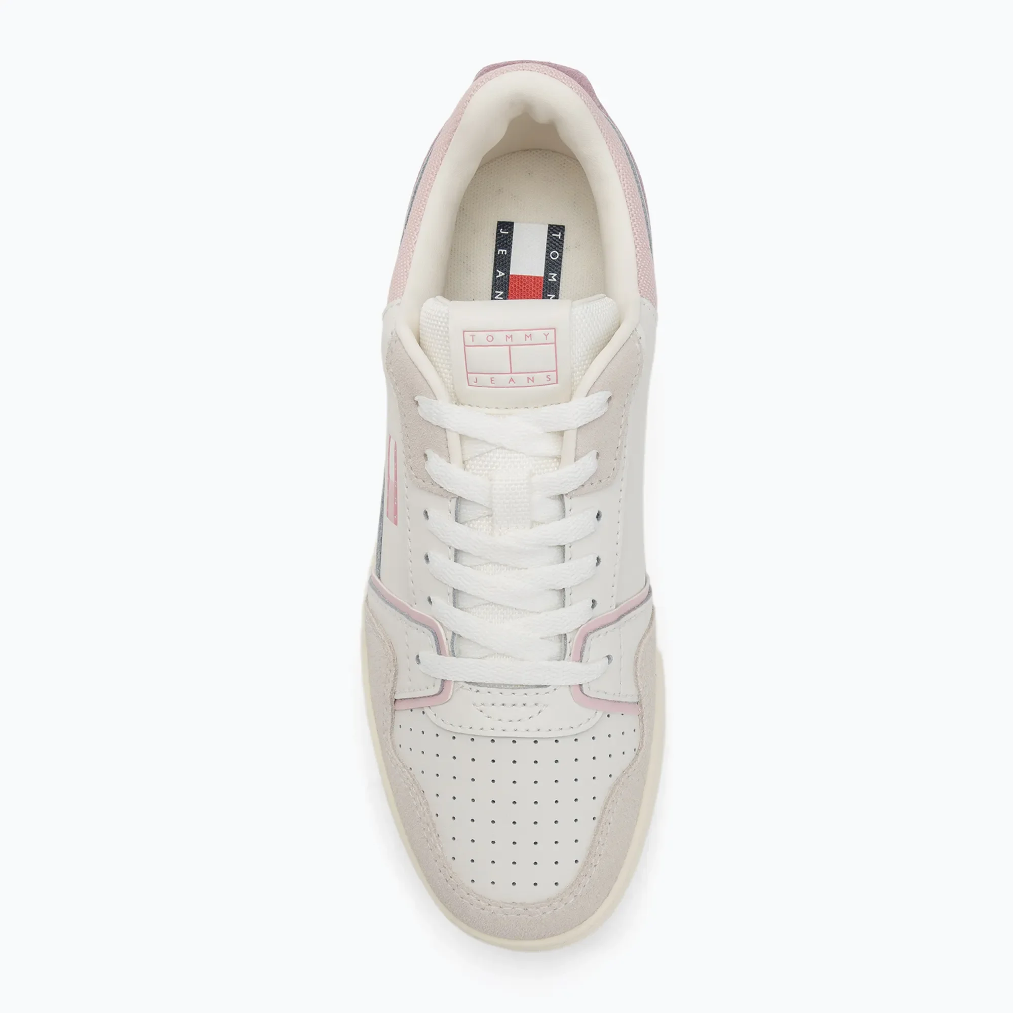 Tommy Jeans Kadın Retro Basketbol Beyaz Sneaker EN0EN0281802S