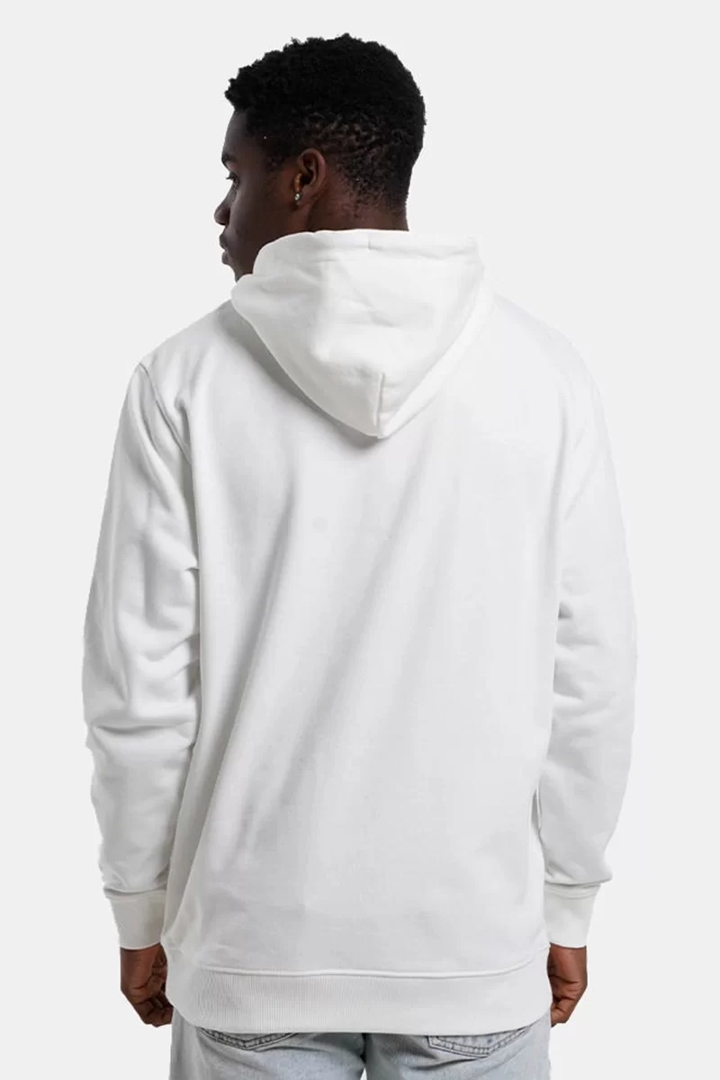 Tommy Jeans TJM REG DNA FLAG TWIST HOOD EXT Erkek beyaz Sweatshirt DM0DM21100YBL