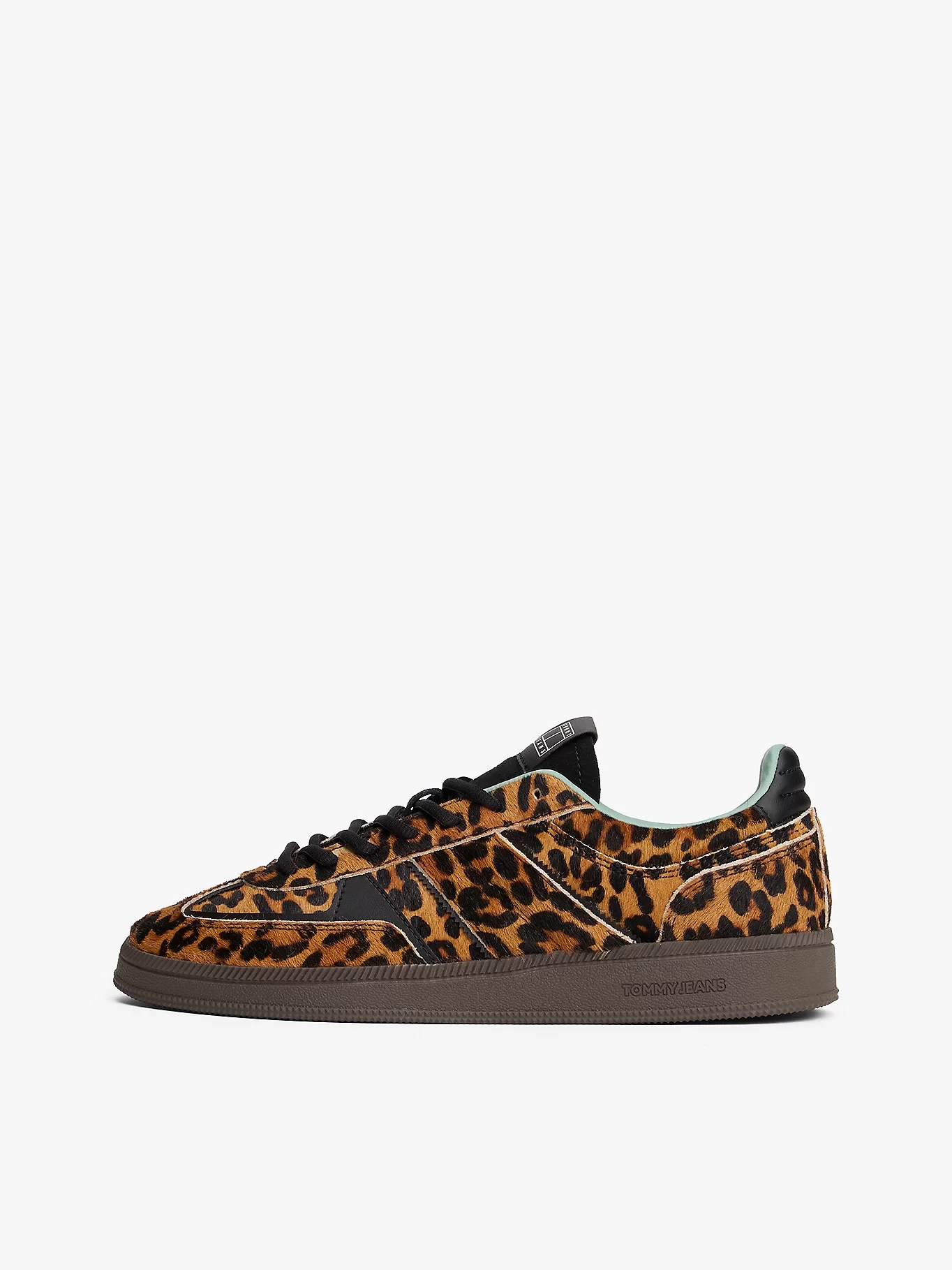 Tommy Jeans The Greenwich Edge Leopar Desenli Kadın Sneaker EN0EN029040K7