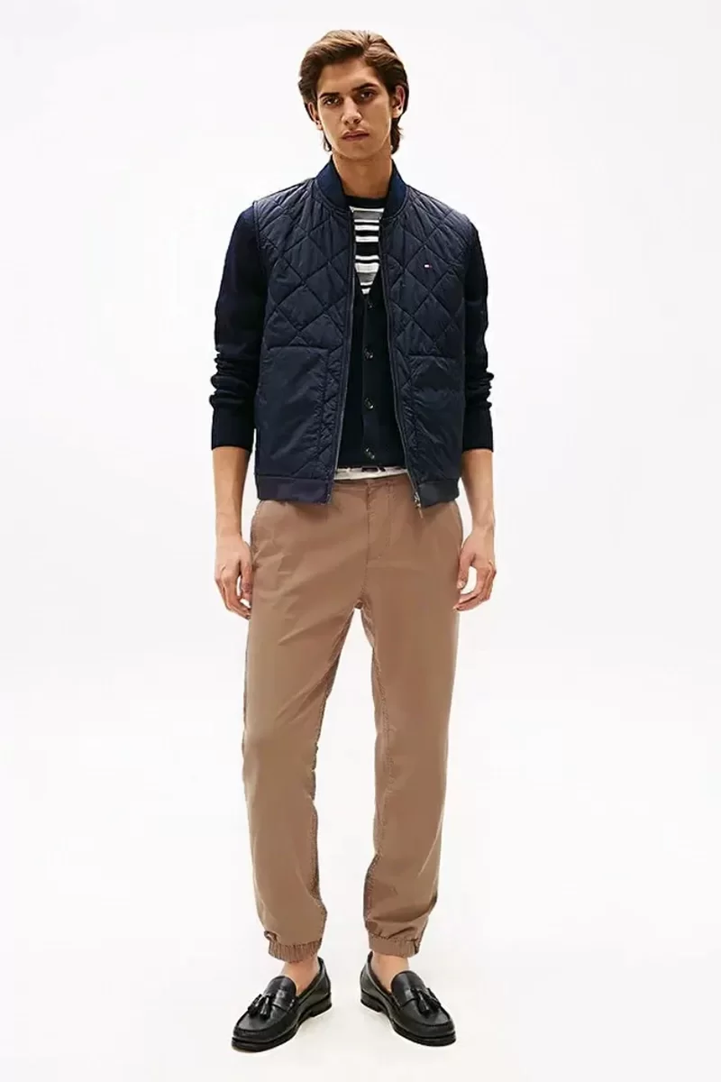 Tommy Jeans TJM AUSTIN JOG Erkek BEJ Pantolon DM0DM20283GWG